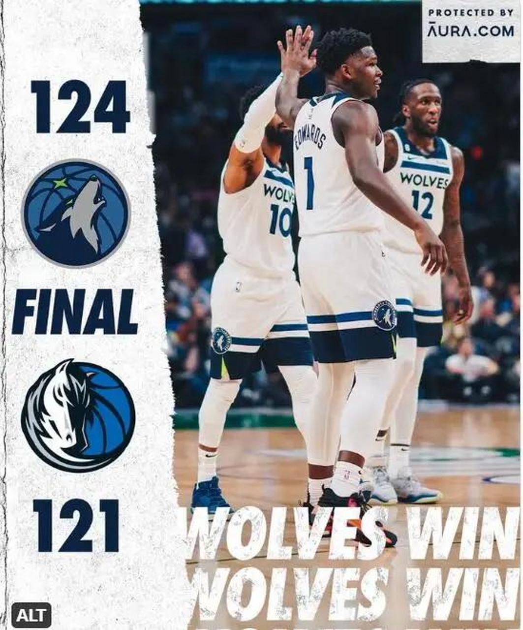 森林狼胜开拓者，唐斯砍下全队最高分